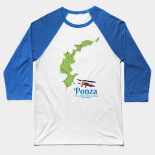 Ponza Italy Baseball T-Shirt
